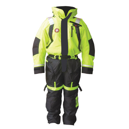 FIRST WATCH Anti-Exposure Suit - Hi-Vis Yellow/Black - Medium AS-1100-HV-M